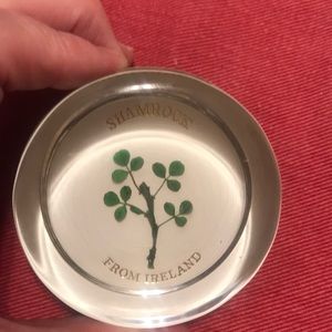 Waterford Paperweight Shamrock